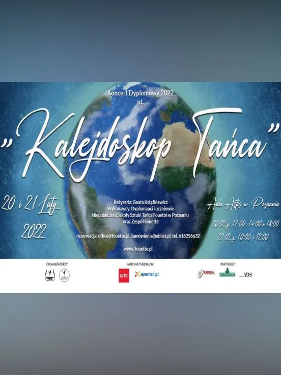 Koncert Dyplomowy pt. „Kalejdoskop Tańca” - Niepubliczna Szkoła Sztuki Tańca Fouetté w Poznaniu