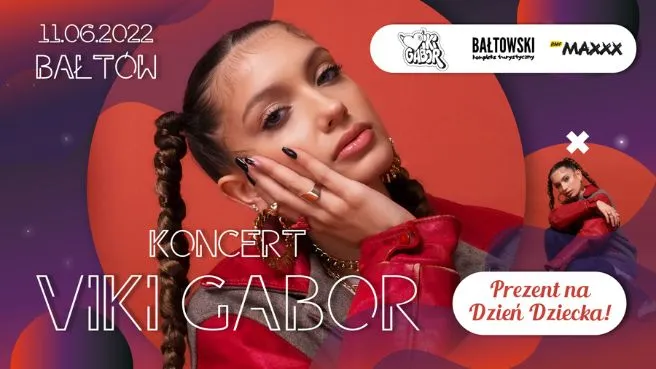 Viki Gabor  koncert w Bałtowie