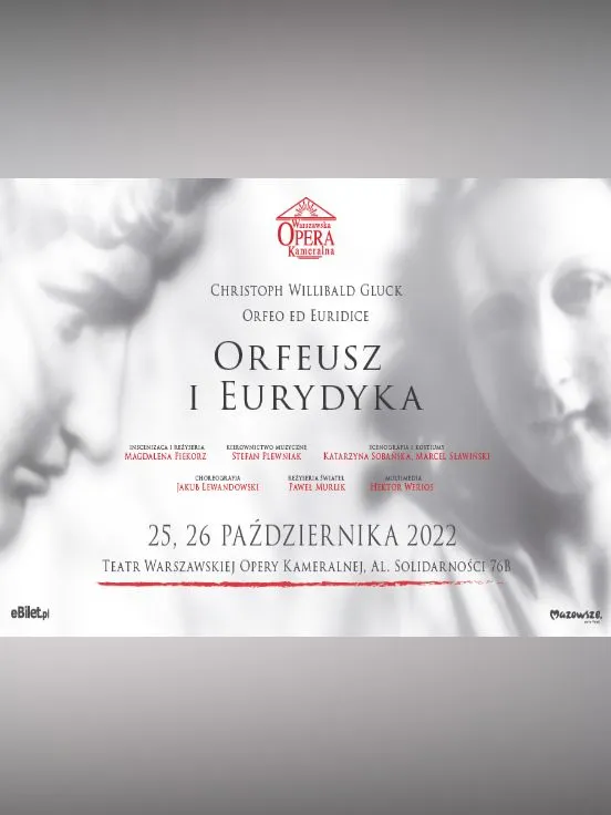 ORFEO ED EURIDICE | Orfeusz i Eurydyka