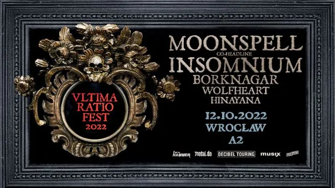 Ultima Ratio Fest 2022: Moonspell + goście