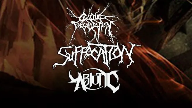 THE TYRANTS OF DEATH EUROPEAN TOUR 2016: Cattle Decapitation + Suffocation + Abiotic