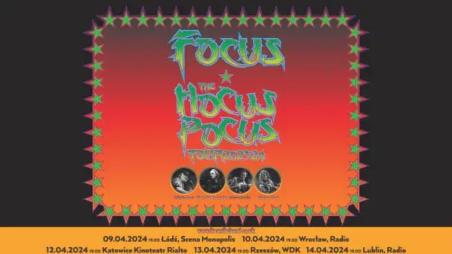 ,,Hocus Pocus Tour 2024”, czyli Focus w trasie