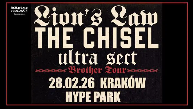 Brother Tour 2026: Lion's Law, The Chisel, Ultra Sect
