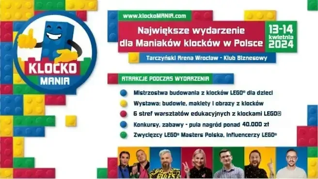 klockoMANIA - wydarzenie dla Maniaków klocków