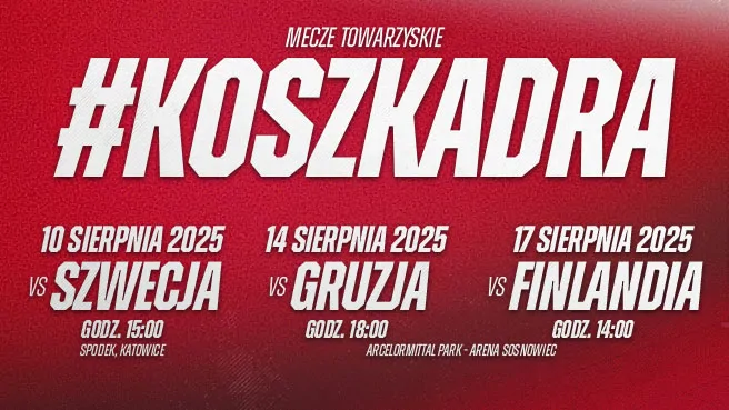 Mecze towarzyskie Kosz Kadry przed EuroBasket 2025