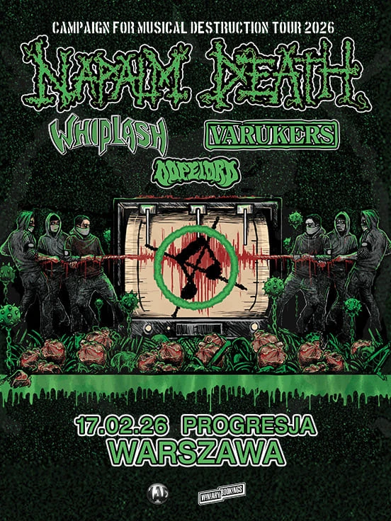 NAPALM DEATH: Campaign for Musical Destruction 2026