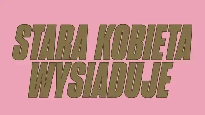Stara kobieta wysiaduje Warszawa