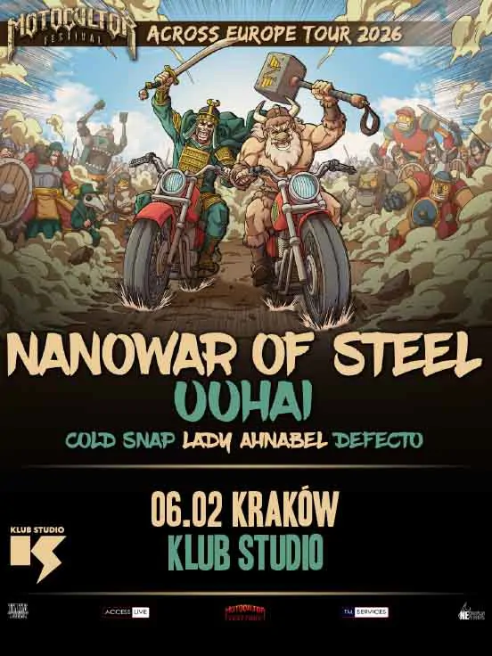 Nanowar of Steel + UUHAI - Motocultor Across Europe Tour 2026"