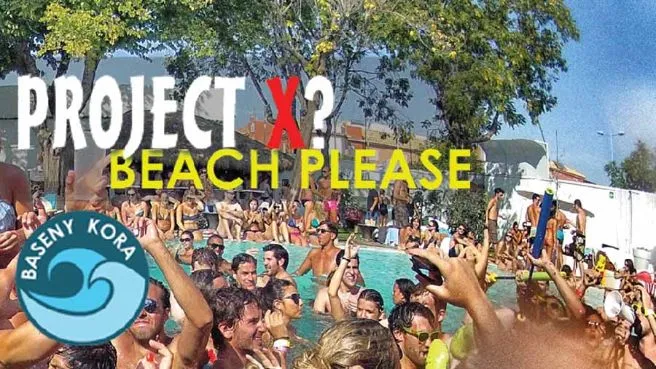 PROJECT X? BEACH, PLEASE! - PIANA & ALKO PARTY - MEGA IMPREZA NA BASENACH