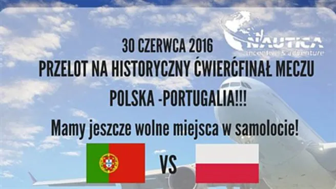 Poleć z nami na mecz Polska Portugalia