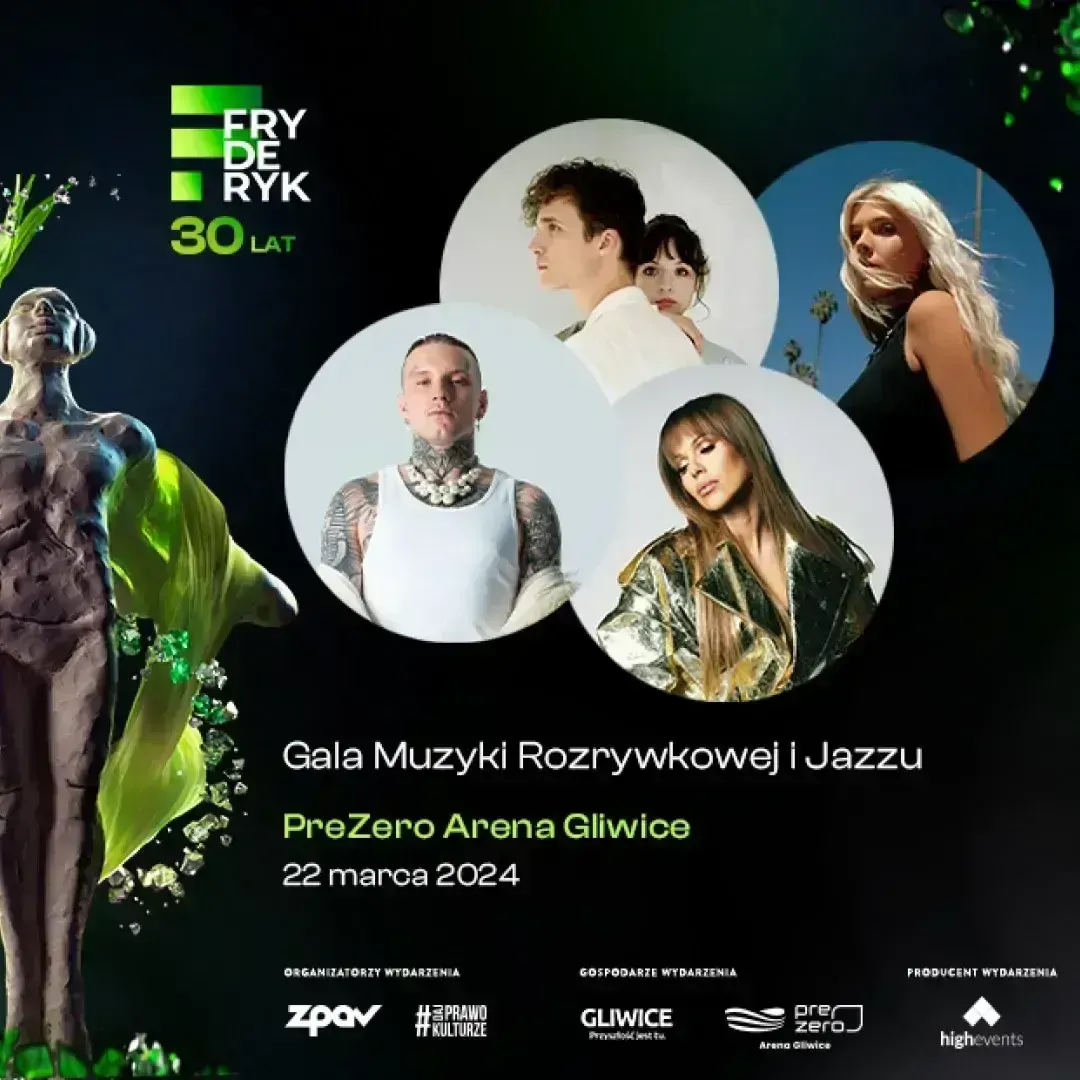 Fryderyk Festiwal 2024 - 30. jubileuszowa Gala Muzyki Rozrywkowej i