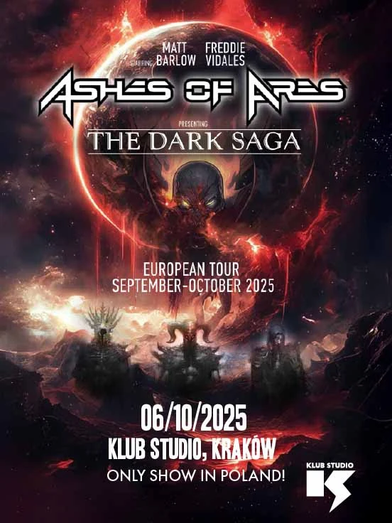 Ashes of Ares (Matt Barlow, Freddie Vidales) presenting The Dark Saga