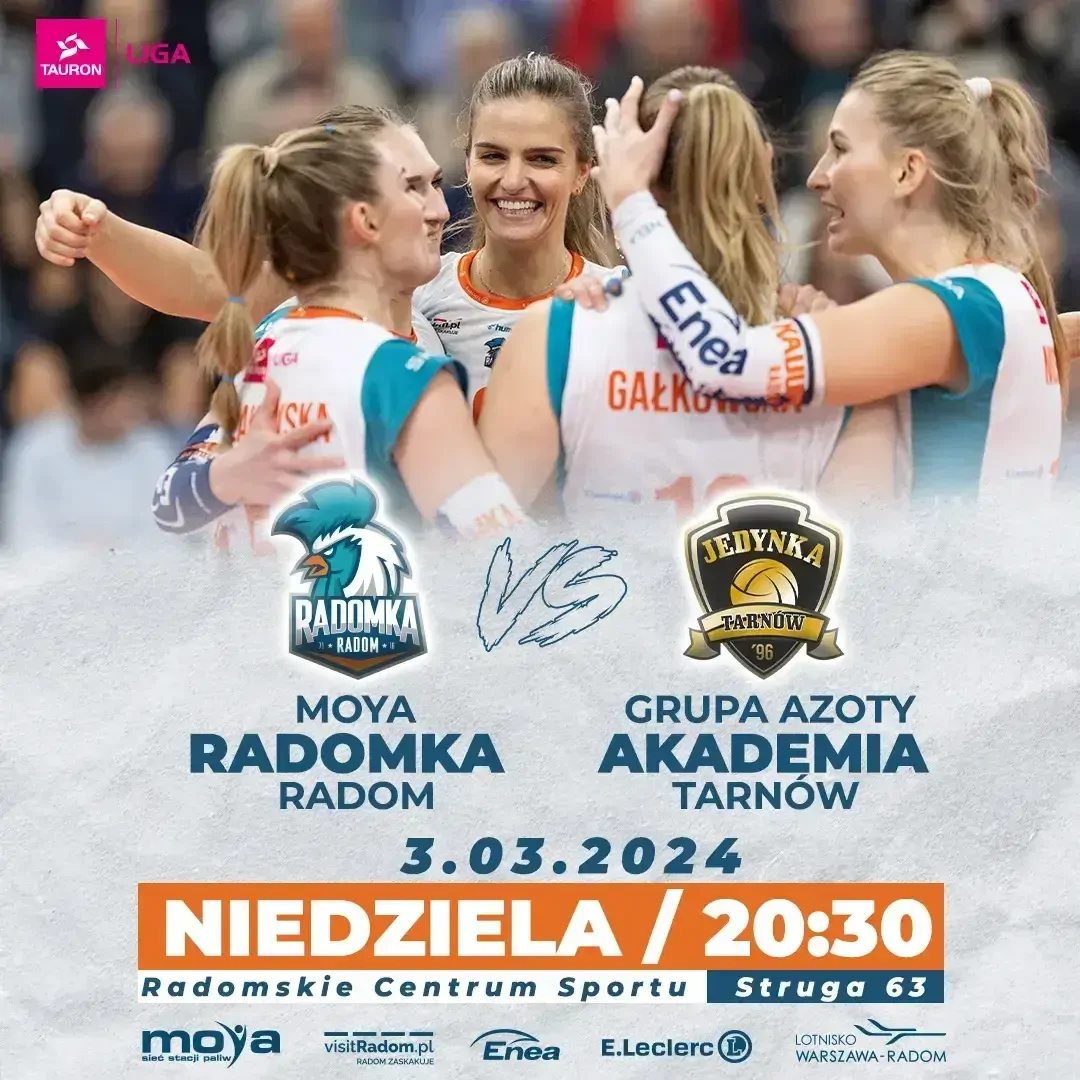 MOYA Radomka Radom sezon 2023/2024 Sporty drużynowe bilety na eBilet.pl