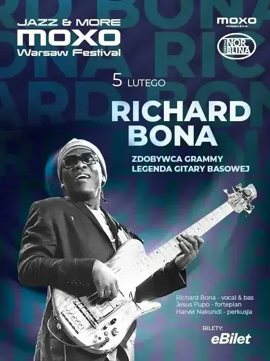 RICHARD BONA - Jazz & More MOXO Warsaw Festival