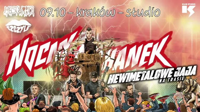 Nocny Kochanek “Hewi Metalowe Jaja na Trasie" + Szczyle & Masturbator
