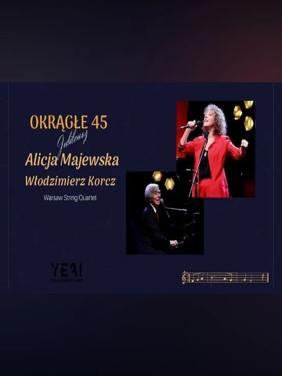 Alicja Majewska i Włodzimierz Korcz - Jubileusz Okrągłe 45 lat