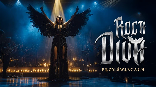 Rock Diva przy świecach