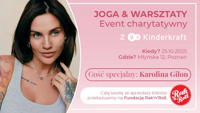 Joga & warsztaty edukacyjne dla kobiet w ciąży i świeżo upieczonych mam by Kinderkraft