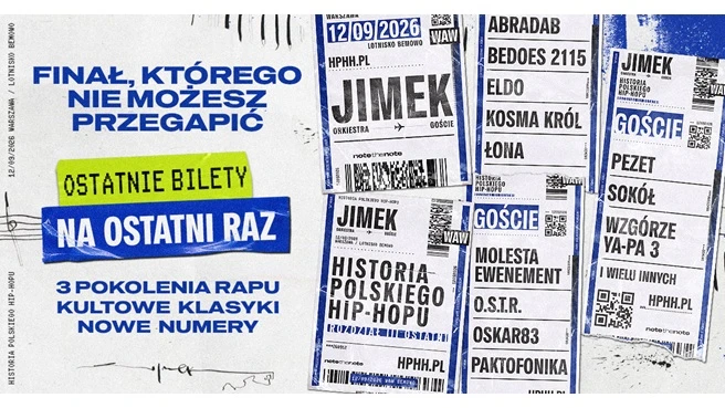 JIMEK | ORKIESTRA | GOŚCIE – HISTORIA POLSKIEGO HIP-HOPU. ROZDZIAŁ III OSTATNI