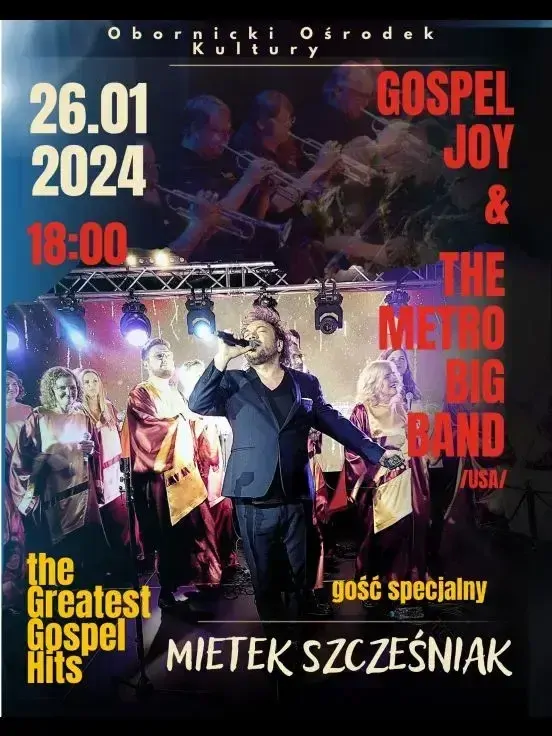 The Greatest Gospel Hits: Mietek Szcześniak, Gopsel Joy, The Metro Big Band