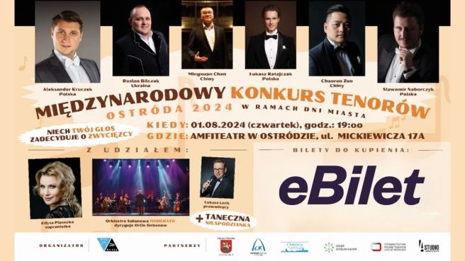 Międzynarodowy Konkurs Tenorów Ostróda 2024