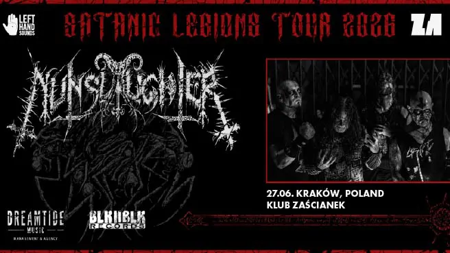 NunSlaughter - Satanic Legions Tour 2026