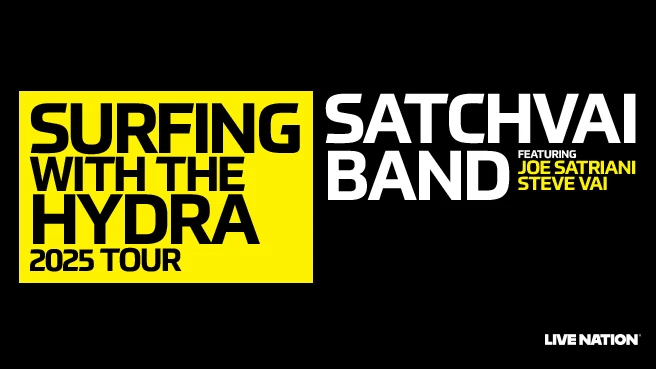 SatchVai Band featuring Joe Satriani and Steve Vai/Surfing With The Hydra 2025 Tour