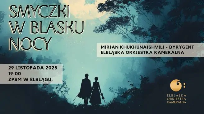 Smyczki w blasku nocy