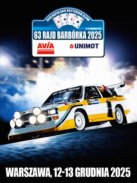 AVIA UNIMOT 63. Rajd Barbórka 2025