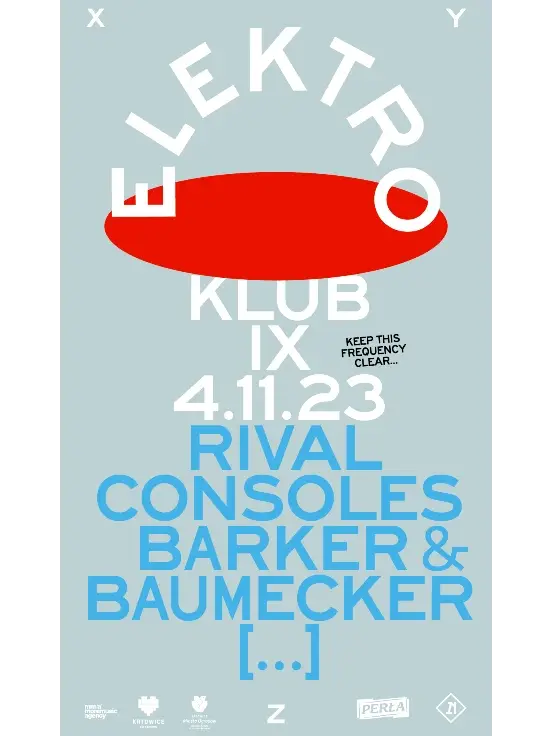 Elektroklub IX: Rival Consoles (live)  + Barker & Baumecker