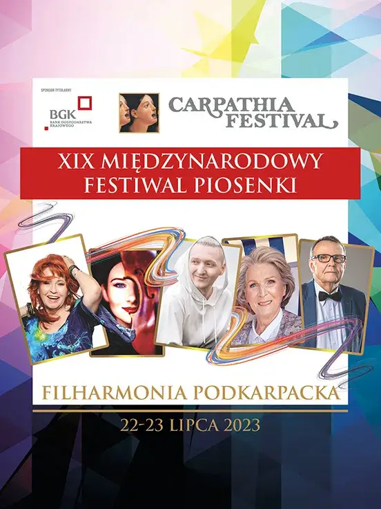 XIX Międzynarodowy Festiwal Piosenki „Carpathia Festival” – Rzeszów 2023