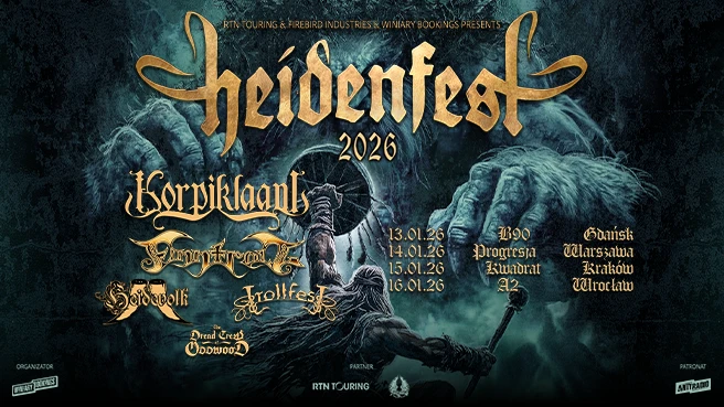 Heidenfest 2026: Korpiklaani, Finntroll, Heidenvolk, Trollfest, The Dread Crew of Oddwood