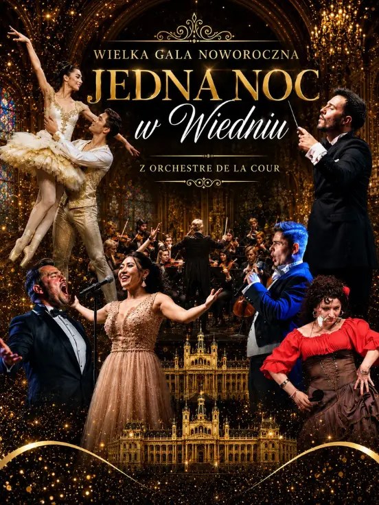 Wielka Gala Noworoczna - Jedna Noc w Wiedniu z Orchestre De La Cour