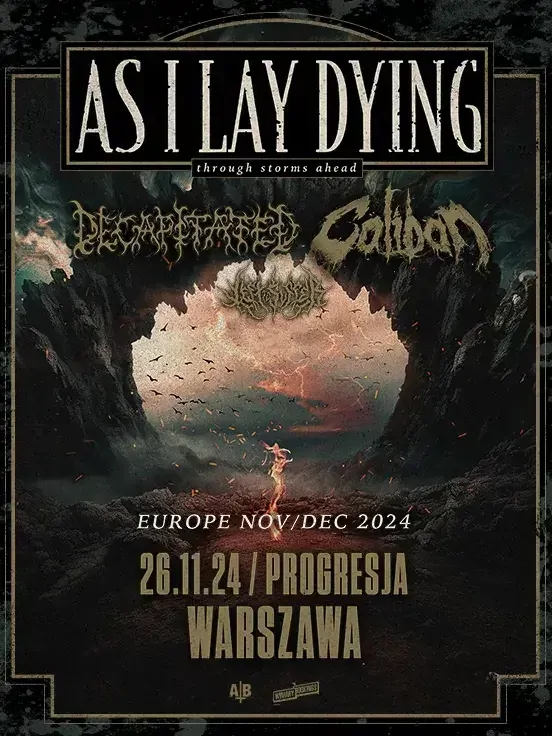 AS I LAY DYING + Decapitated, Caliban, Left to Suffer