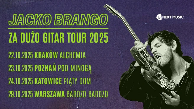 Jacko Brango: Za dużo gitar Tour 2025