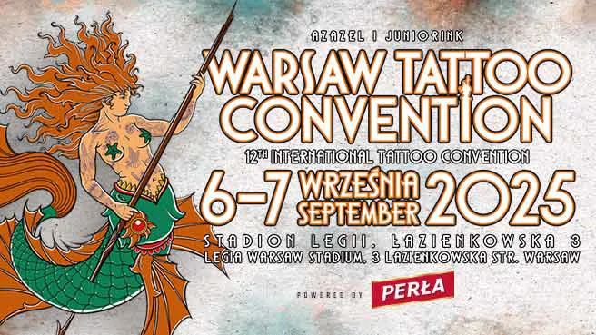12th Warsaw Tattoo Convention powered by Perła - karnet dwudniowy