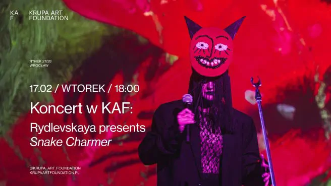 Koncert w KAF: Rydlevskaya presents Snake Charmer