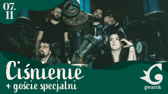 Ciśnienie + goście specjalni