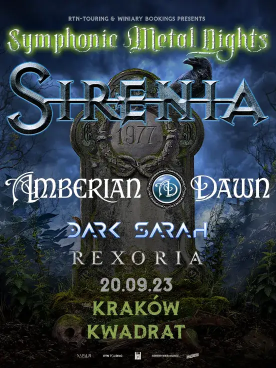Sirenia + Amberian Dawn  + Dark Sarah + Rexoria