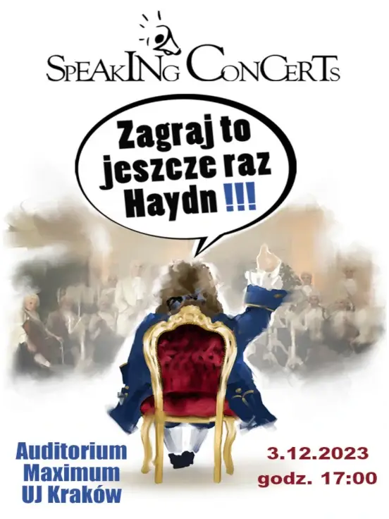 SPEAKING CONCERT - „Zagraj to jeszcze raz Haydn”