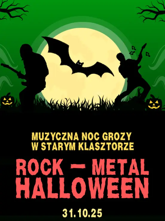 Rock-Metal Halloween – Muzyczna Noc Grozy w Starym Klasztorze