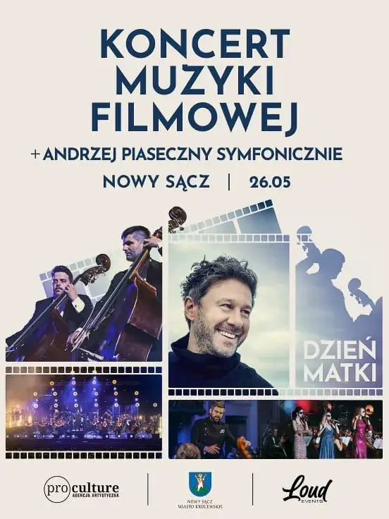 Koncert Muzyki Filmowej + Andrzej Piaseczny Symfonicznie
