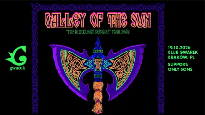 Valley of the Sun The Blacklight Sessions Tour 2026