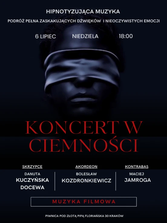 Koncert w Ciemności - Muzyczna Podróż