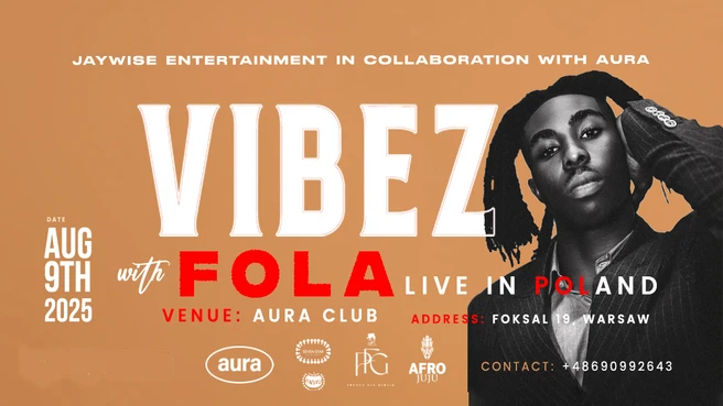 Vibez With Fola Live In Poland