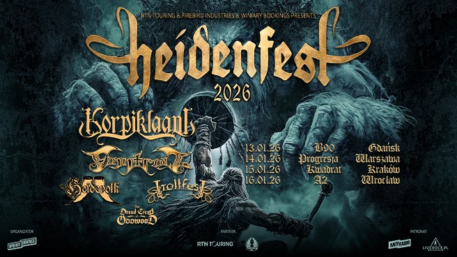 Heidenfest 2026: Korpiklaani, Finntroll, Heidenvolk, Trollfest, The Dread Crew of Oddwood