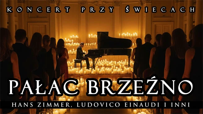 Koncert przy świecach w Pałacu Brzeźno - Hans Zimmer, Ludovico Einaudi i Inni