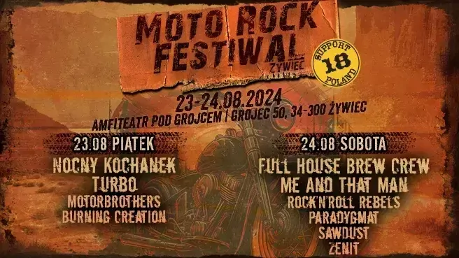 Moto Rock Festiwal 2024 - zlot motocyklowy