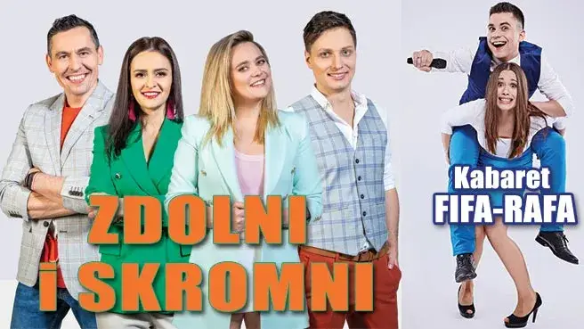 Zdolni i Skromni oraz Kabaret FiFa-Rafa - rejestracje DVD