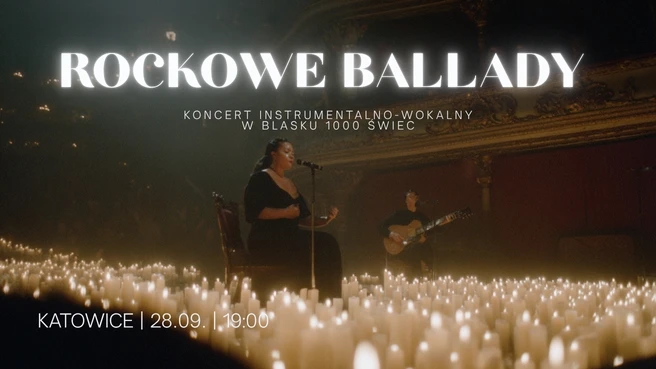 Koncert przy świecach – Rockowe ballady